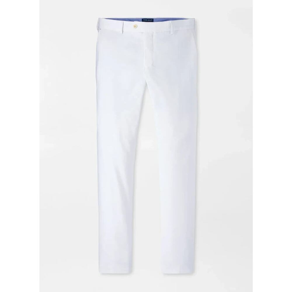 Peter Millar 36x32 Crown Crafted Surge Performance Pants Men's White $185 NWT